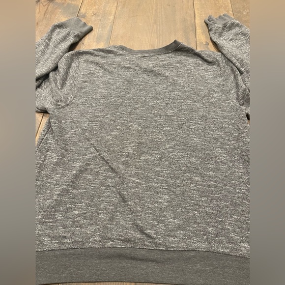 SOLD ✅ Threads 4 Thought Men’s Long Sleeve  Lightweight Gray Sweatshirt Size: L - Picture 7 of 8